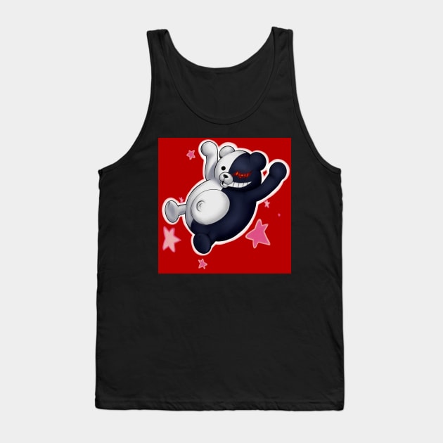 Monokuma Tank Top by ArtMontef